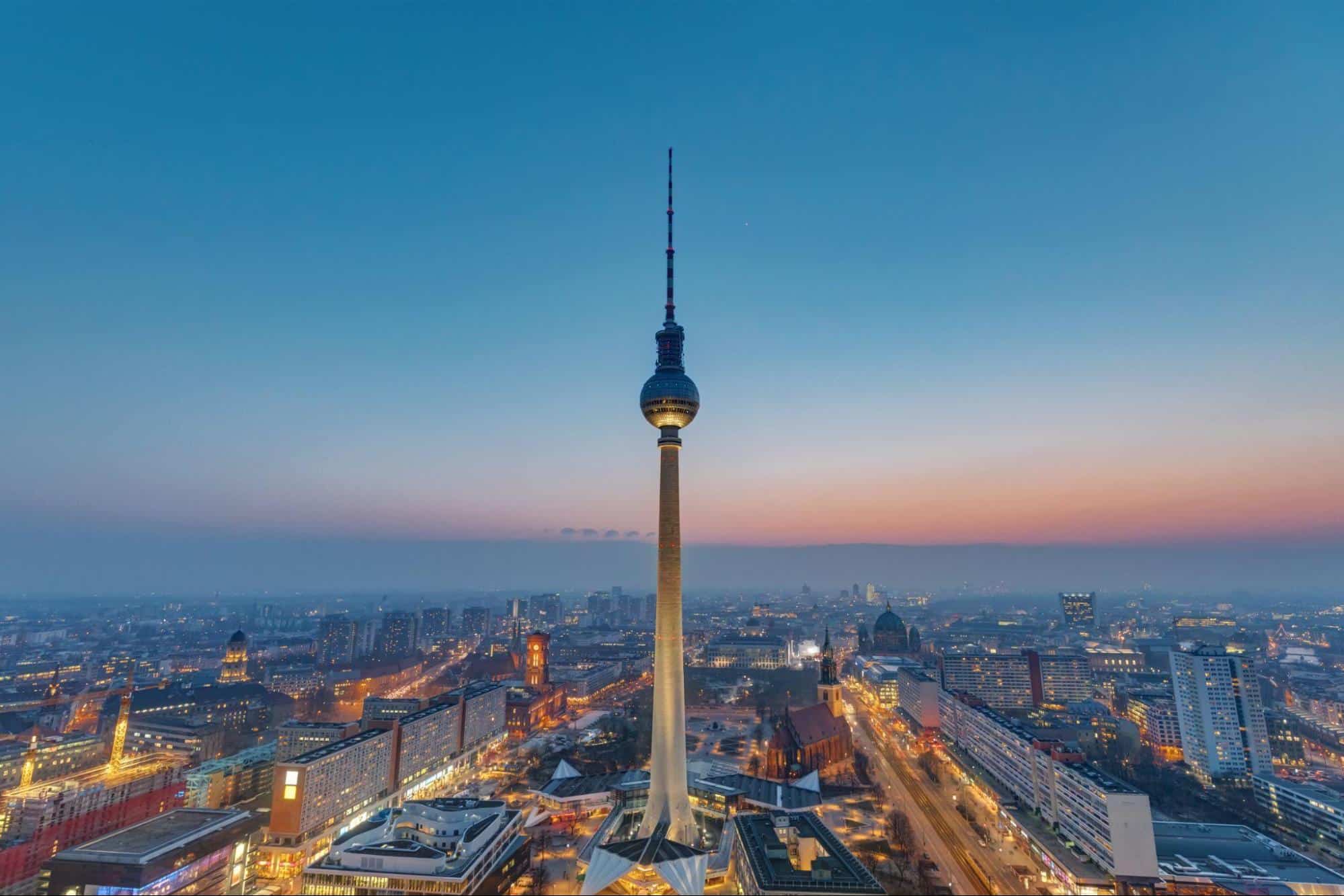 Berlin Attractions As Far As The Eye Can See - Berliner Fernsehturm